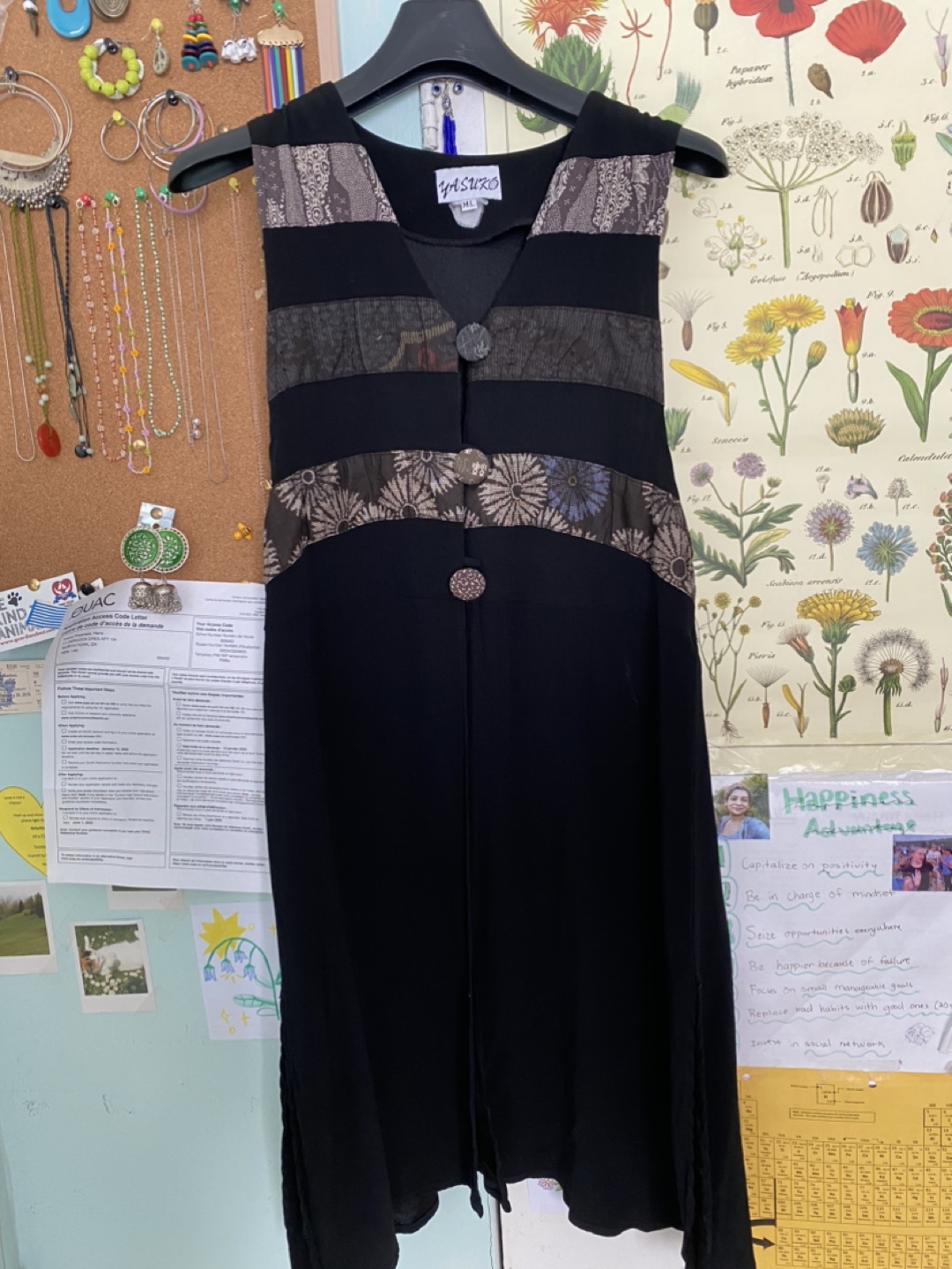 Yasuko Japanese designed vest dress