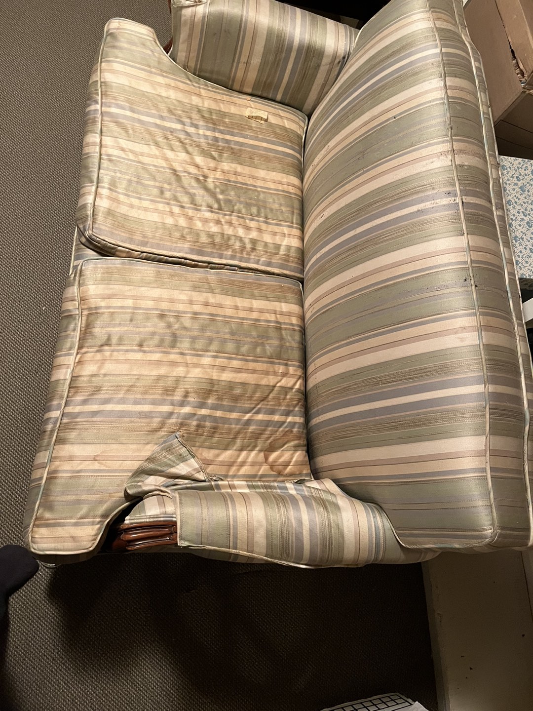 Antique love seat - photo 3