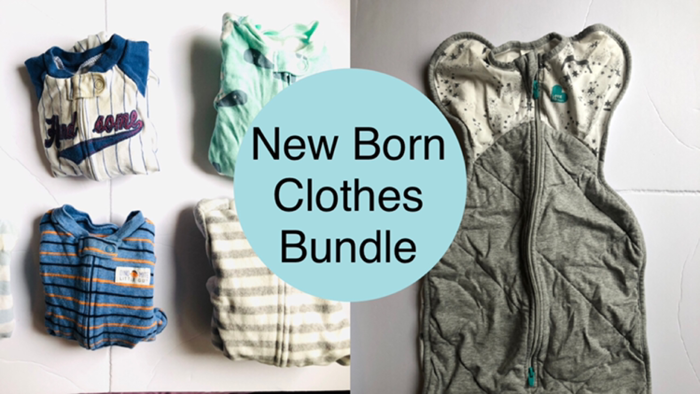 New Born Clothes: sleepers and swaddles #freecycle