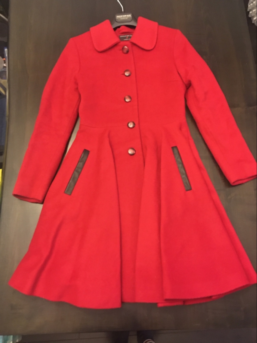Wool and cashmere winter/fall/spring coat.