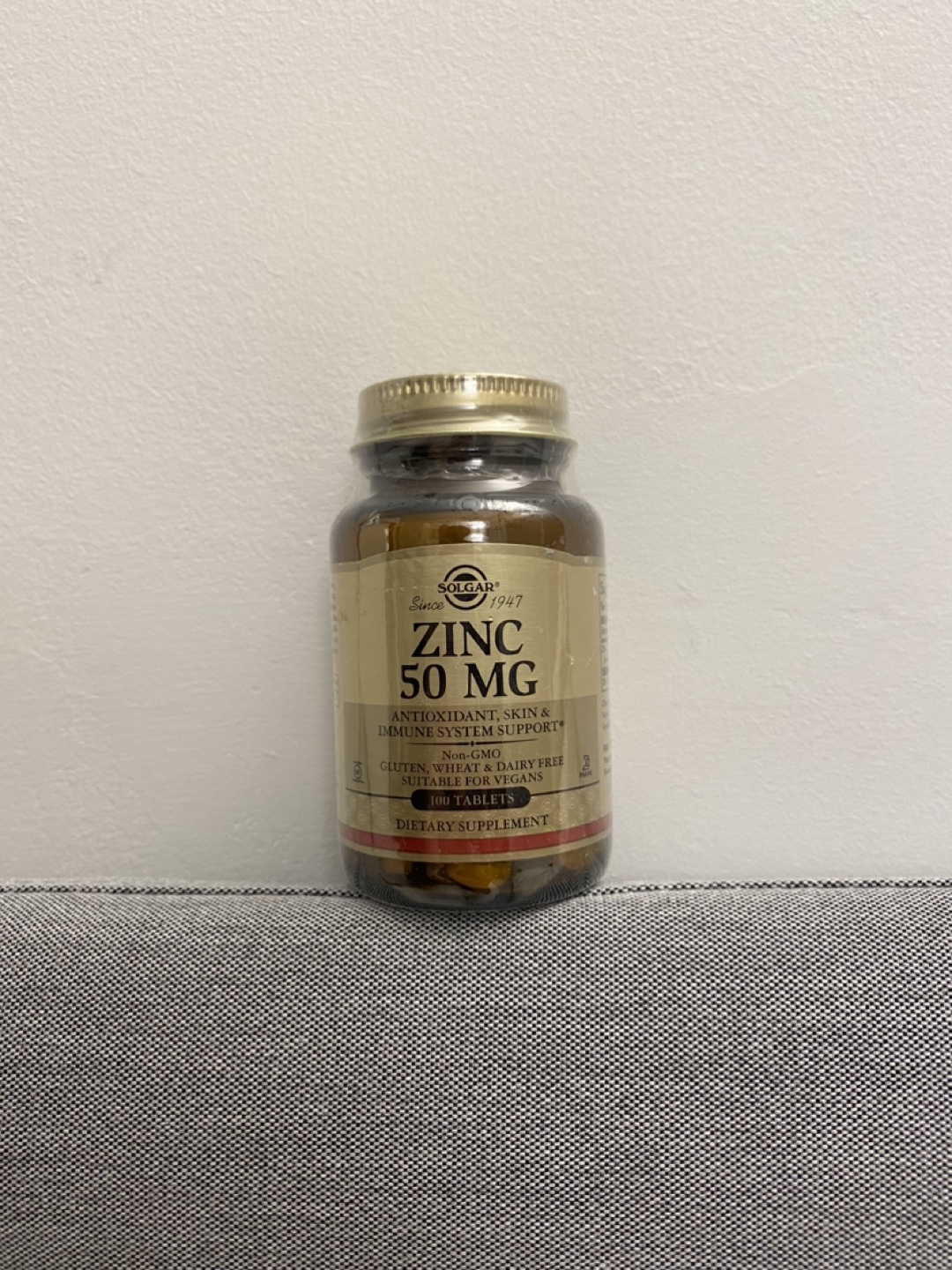 Solgar Zinc 50mg (not opened) thumbnail
