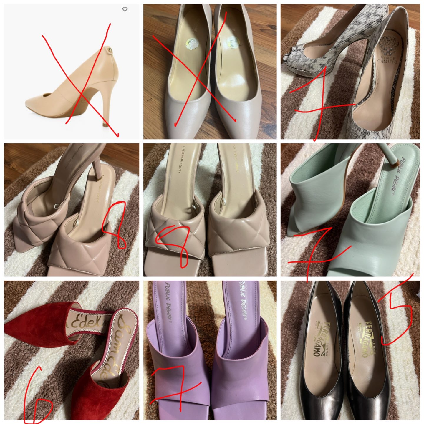 Designer shoes