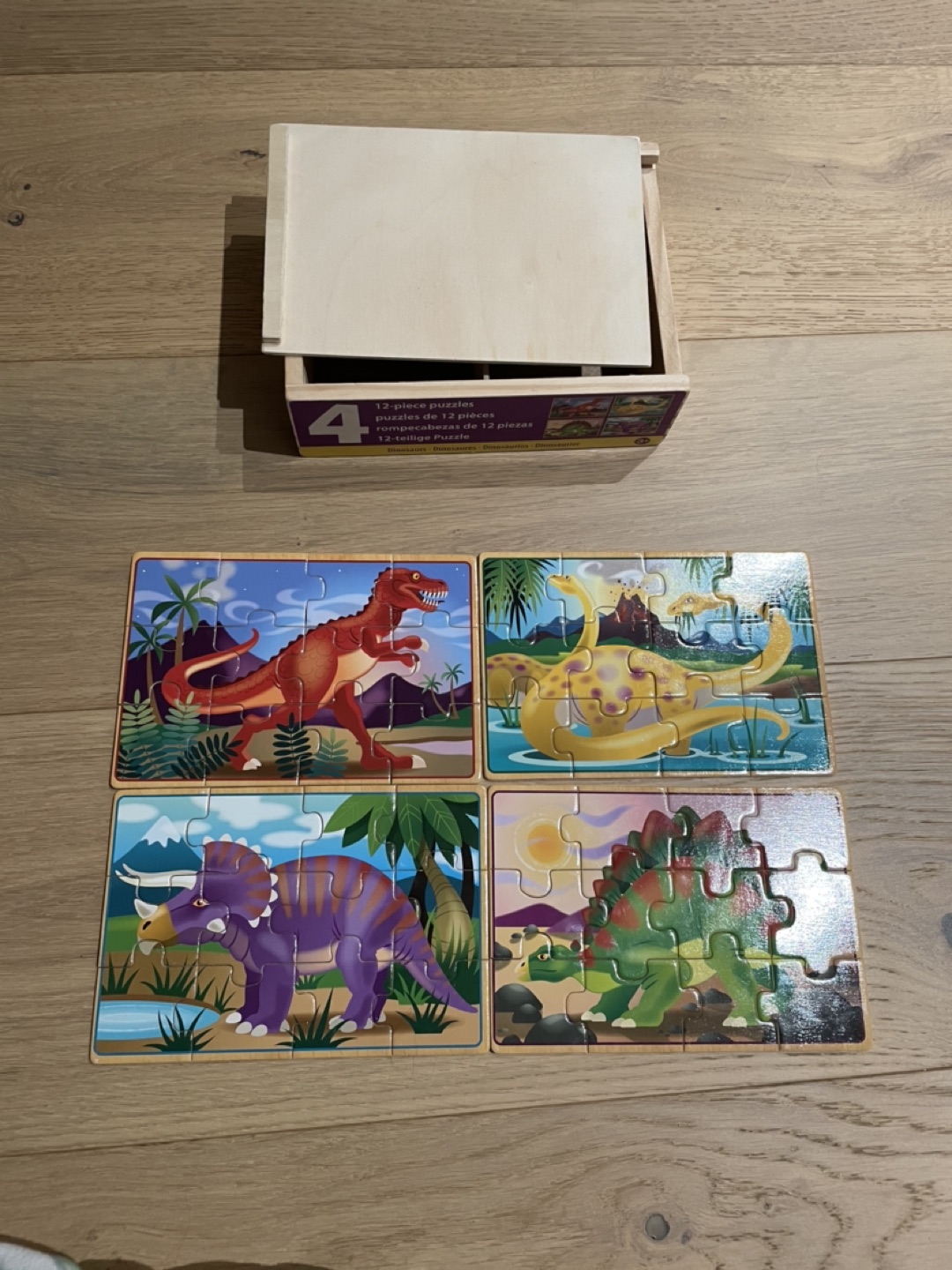 Melissa and Doug Dinosauers puzzles 💝 thumbnail
