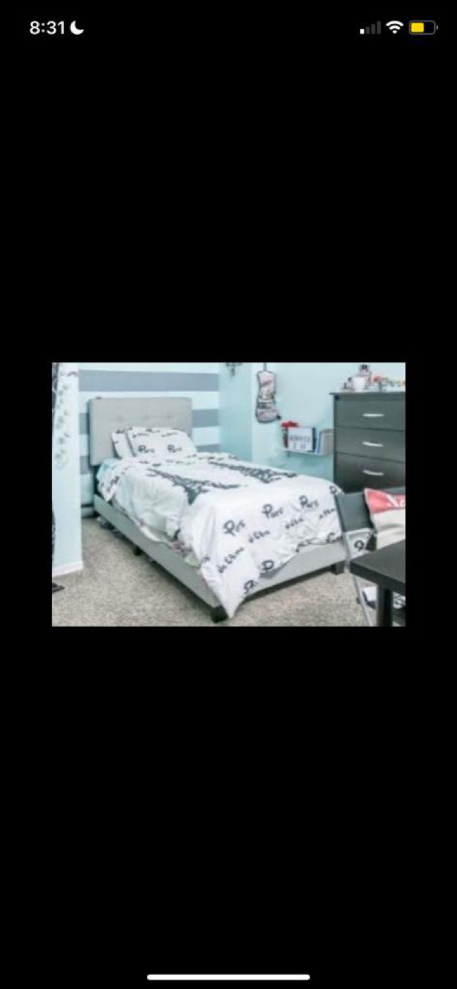 Used good condition single bed for sale lights not include..