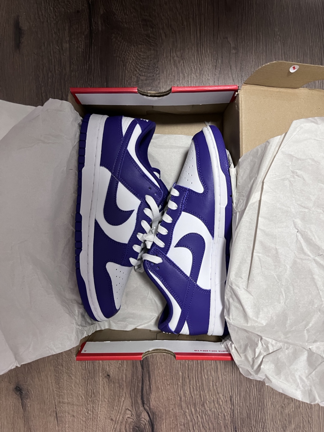Nike Dunk Low Court Purple size 8.5