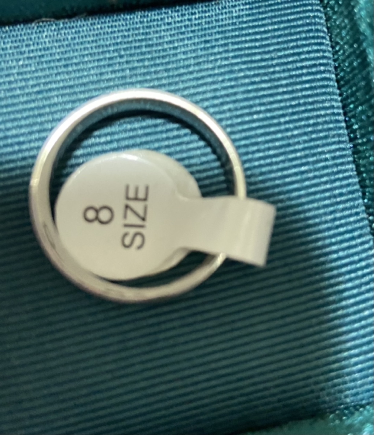 New silver plated ring - photo 5