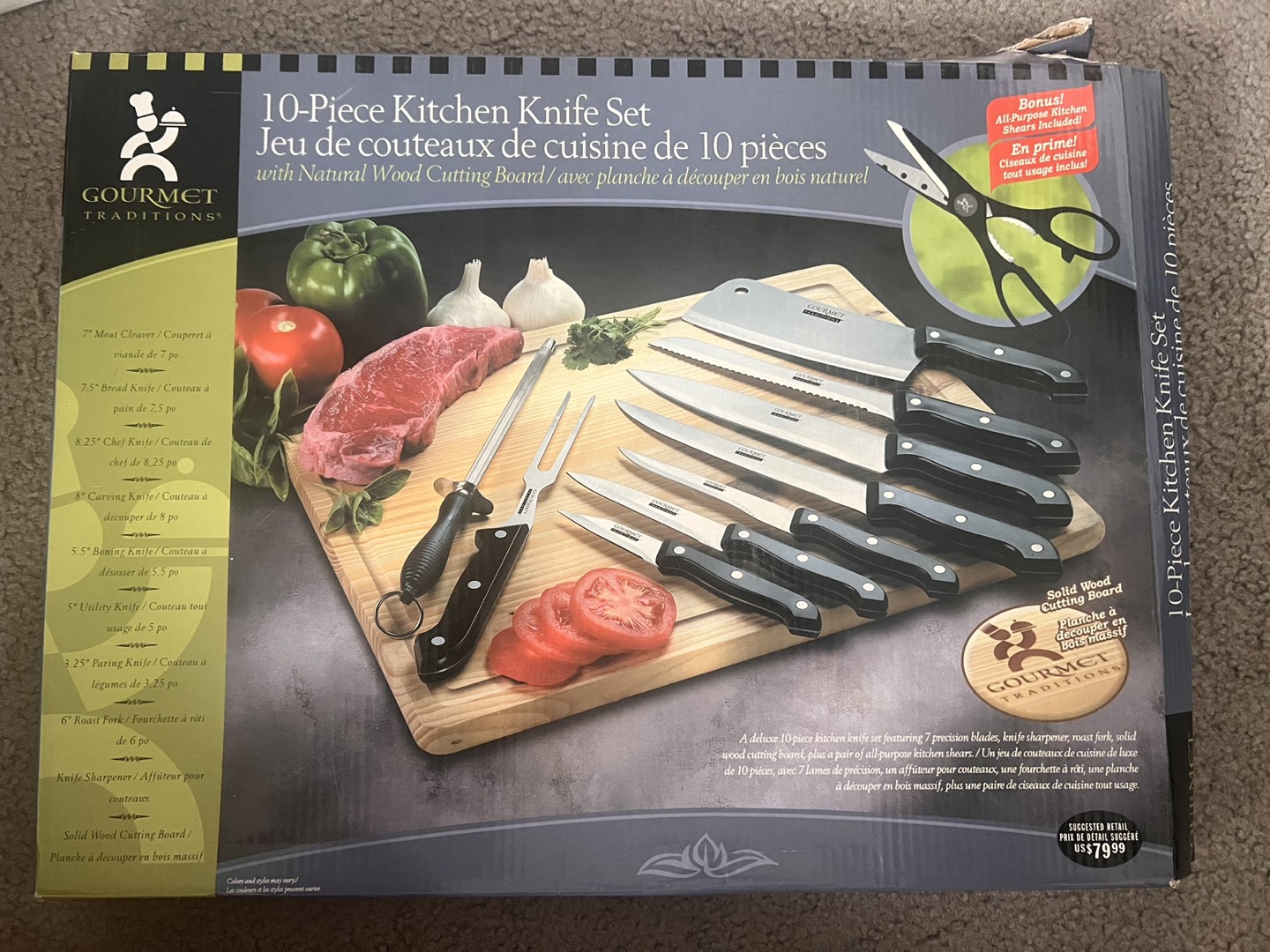 10 piece kitchen knife set image indicator(2)