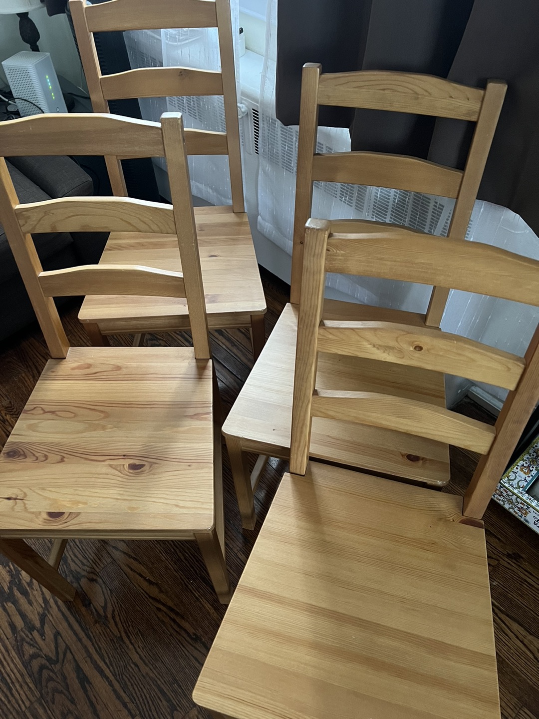Ikea Jokkmokk Table and 4 chairs for sale - photo 4