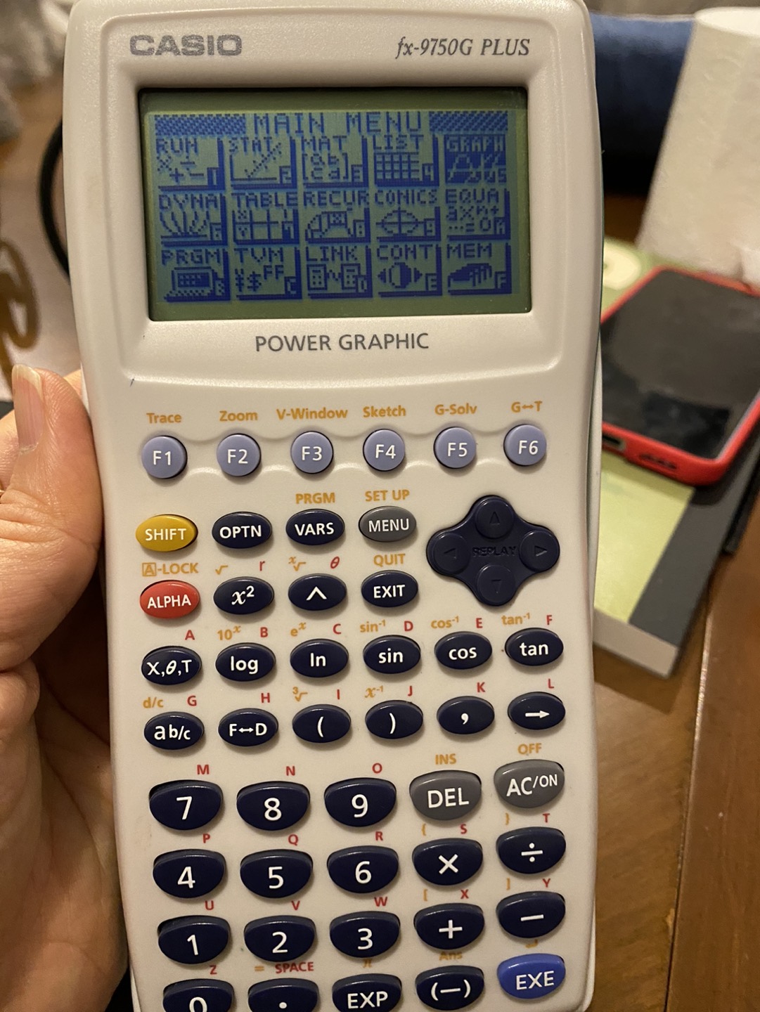 Casio fx-9750G Plus calculator thumbnail