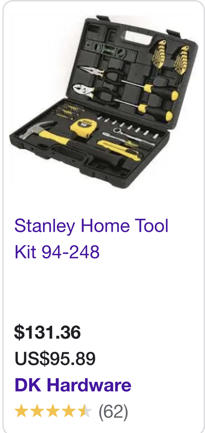STANLEY tool kit - photo 4