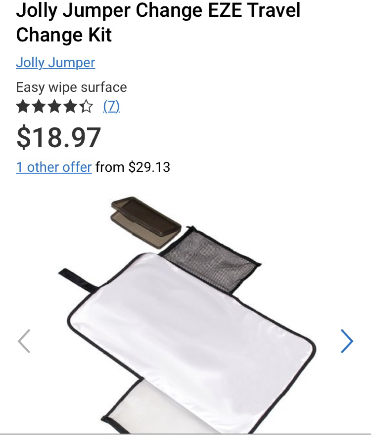 Like new Jolly jumper change mat image indicator(2)