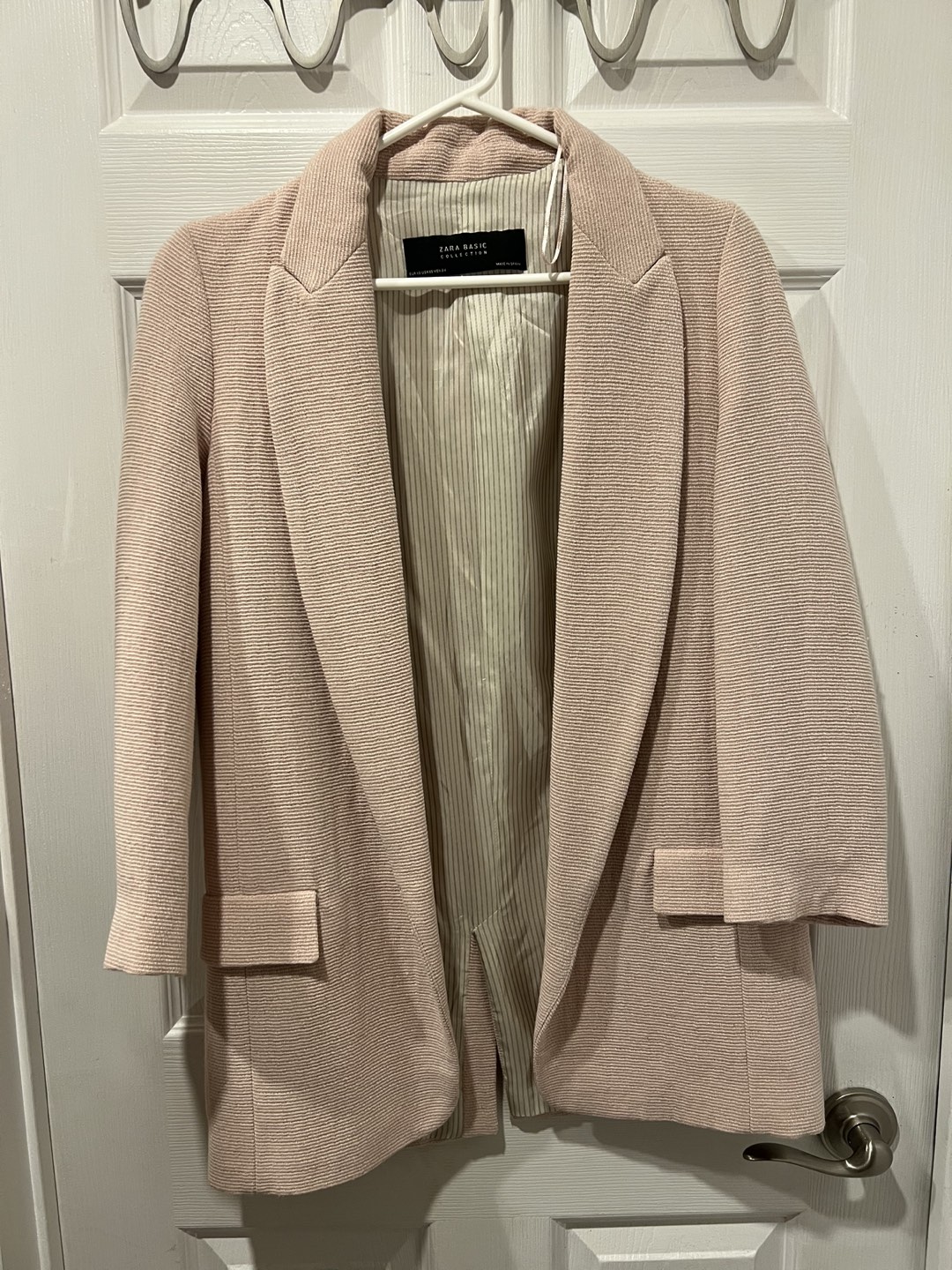 Zara Pink Coat