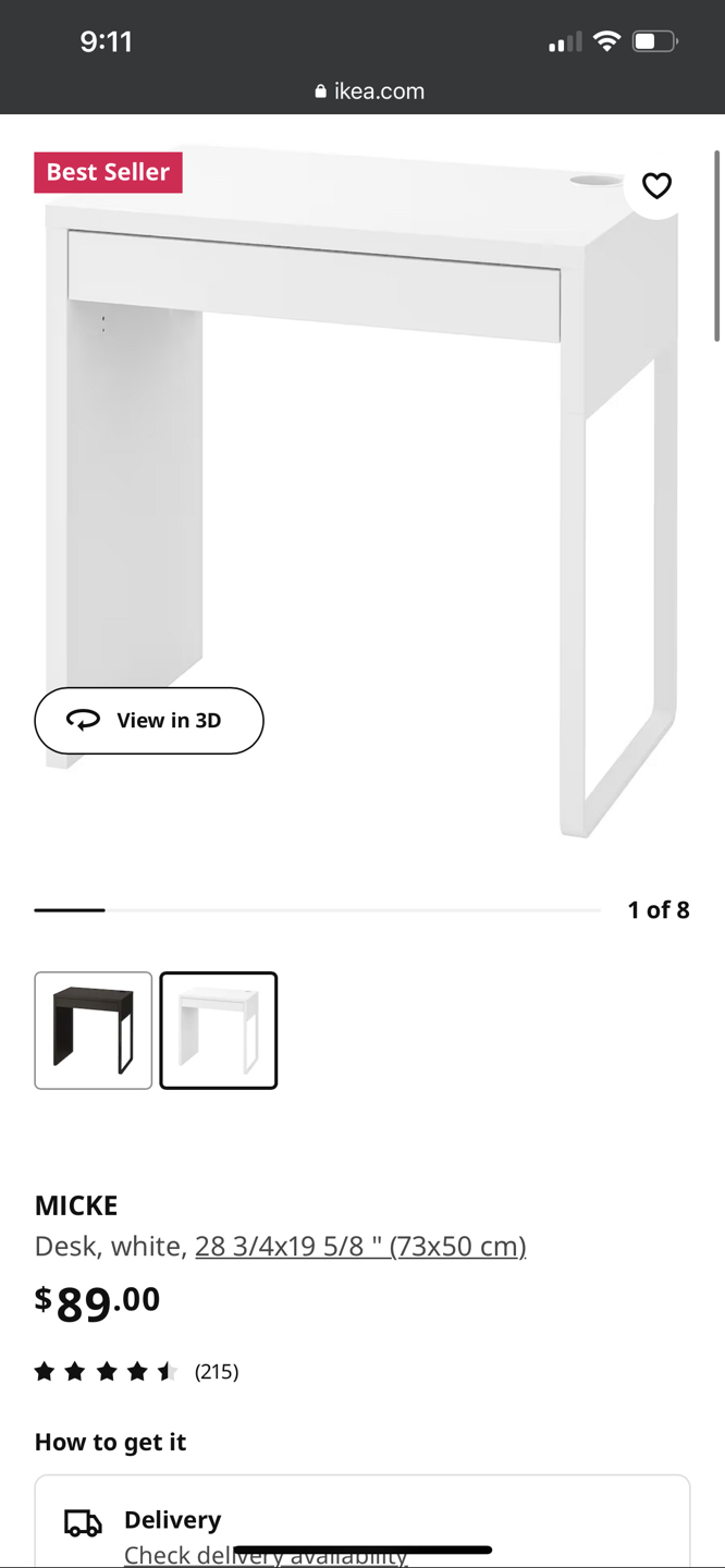 IKEA Micke Table ***SELLING FAST*** - photo 4
