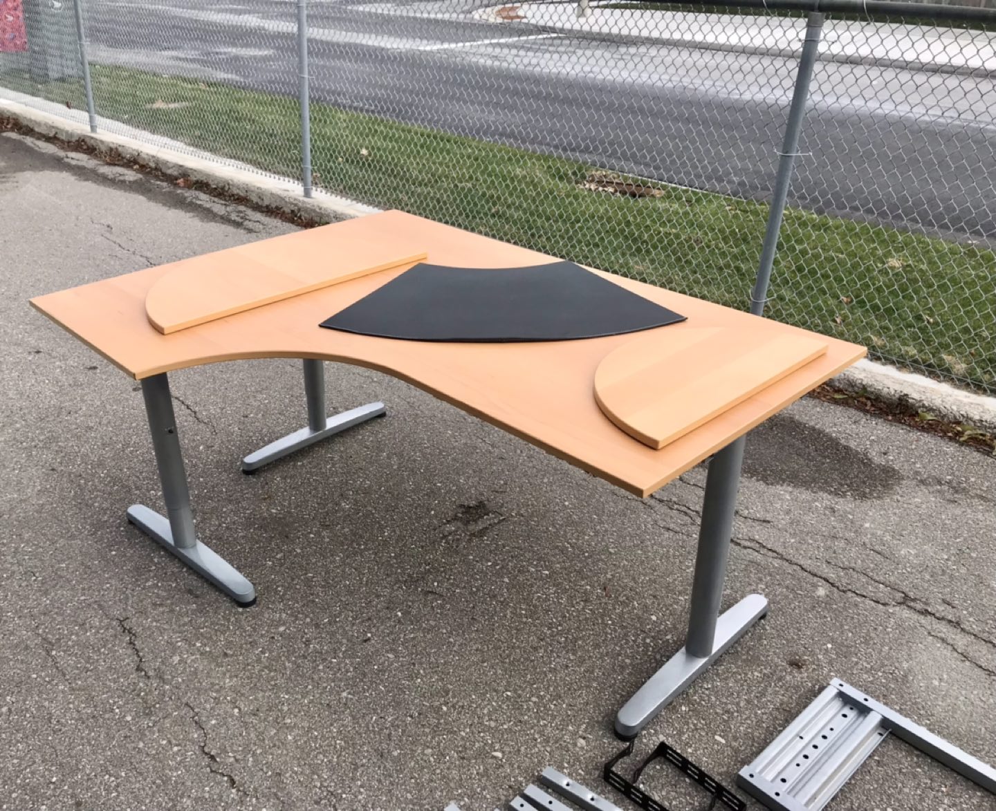 IKEA Galant L-Shaped Desk thumbnail