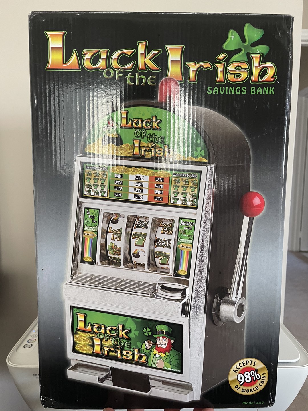 SLOT MACHINE BANK
