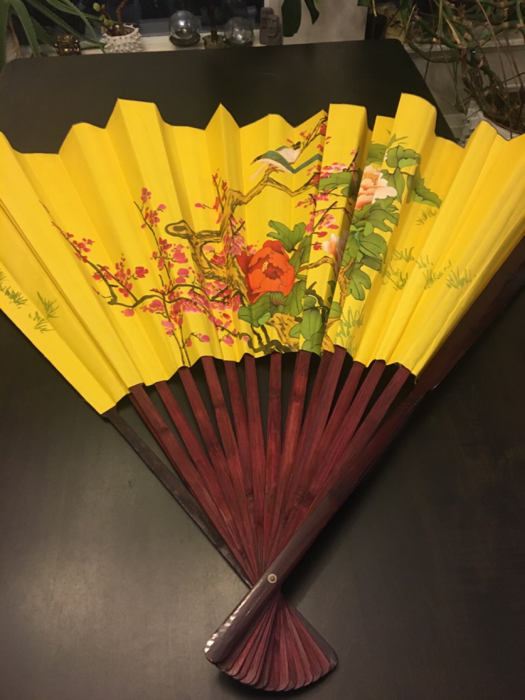 Large decorative fan