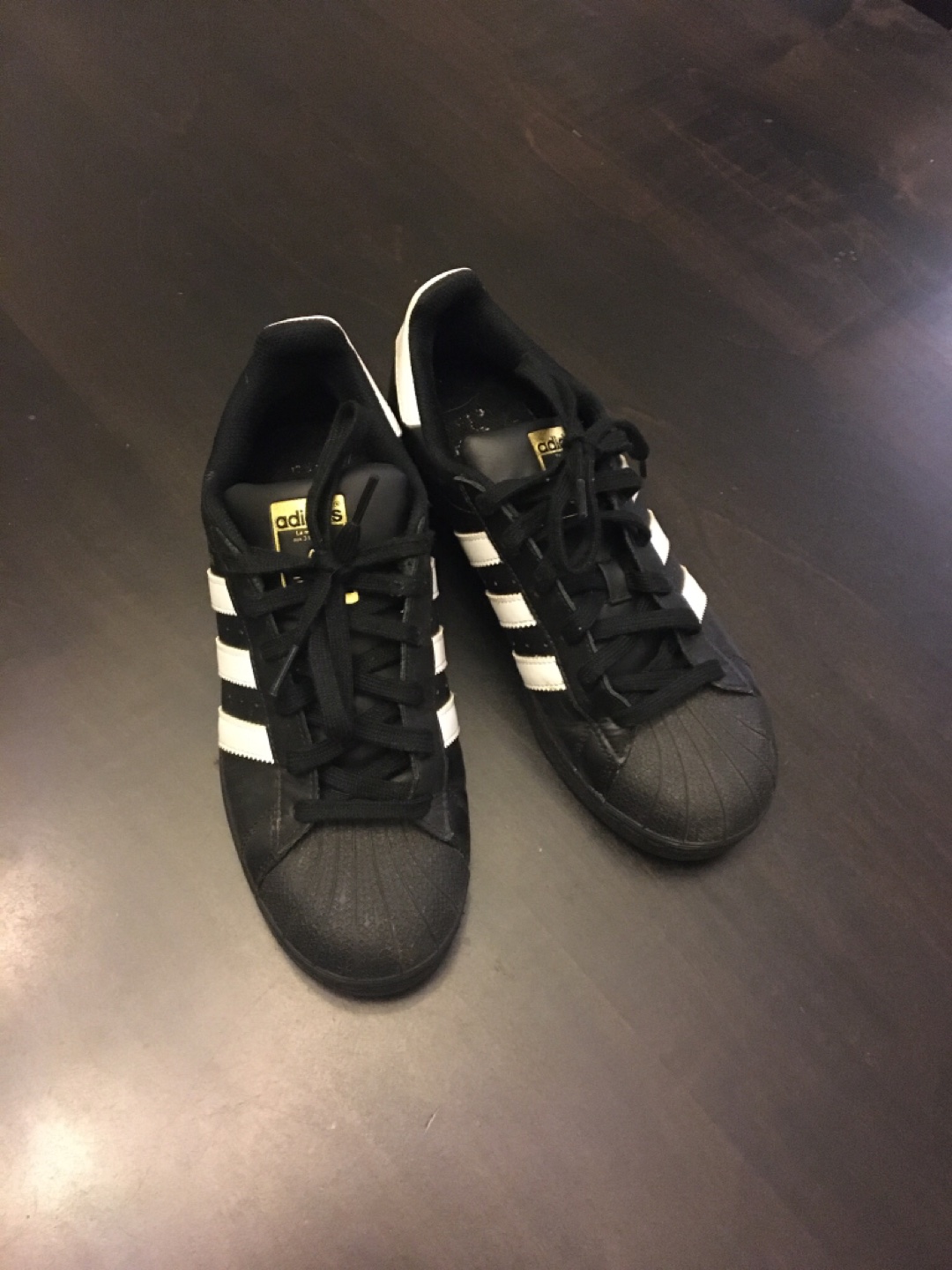 Adidas black sneakers