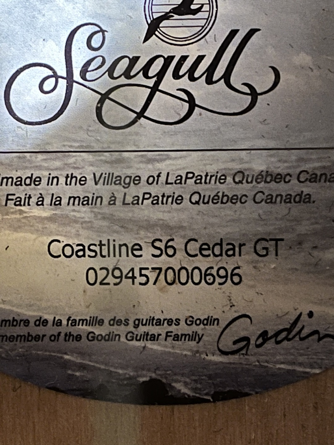 Seagull guitar - photo 2
