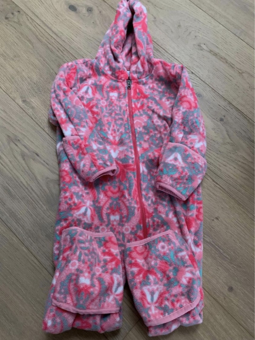 Columbia toddler fleece bunting 18-24 mos thumbnail