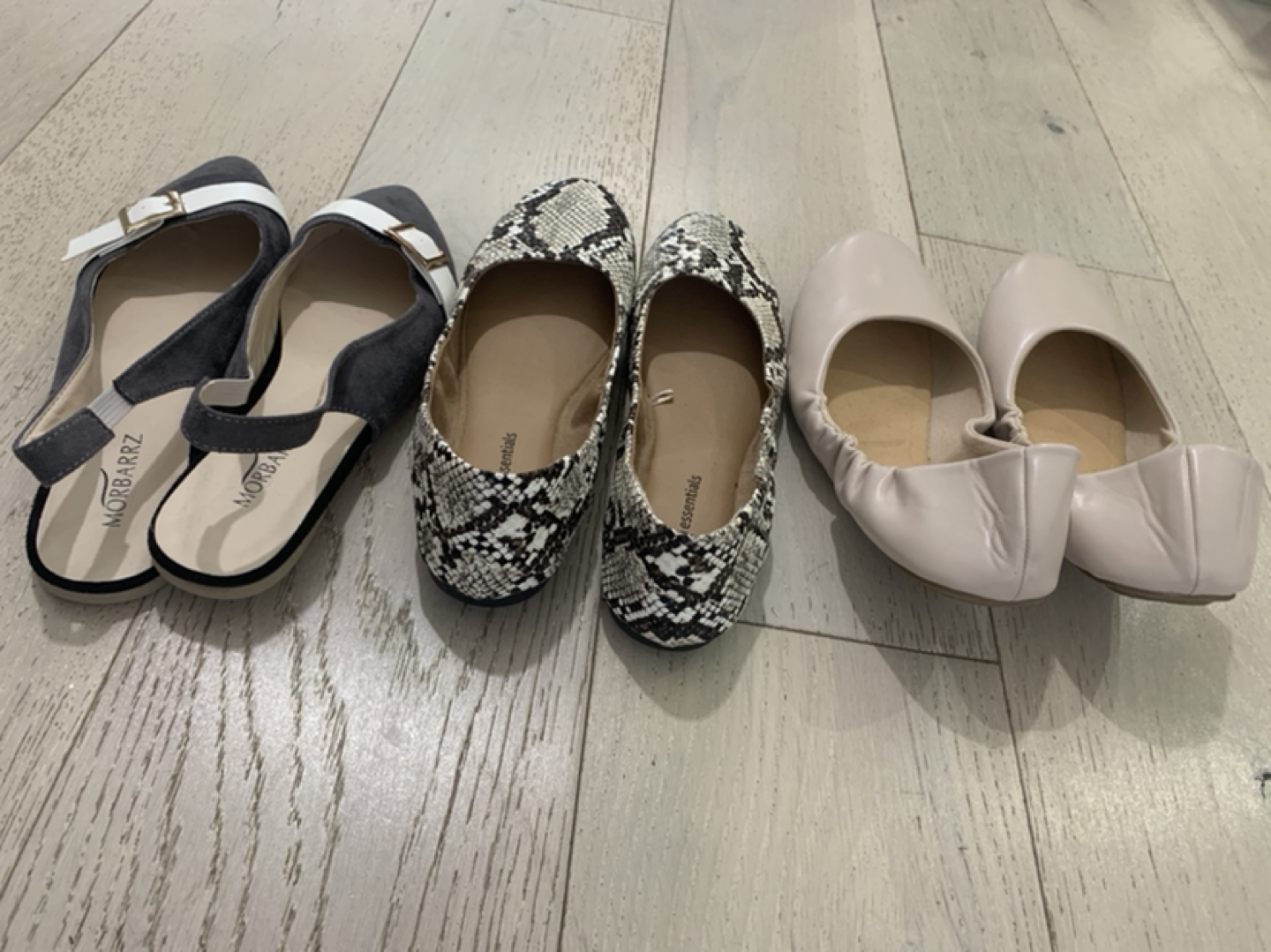 3 pair womens flats image indicator(5)