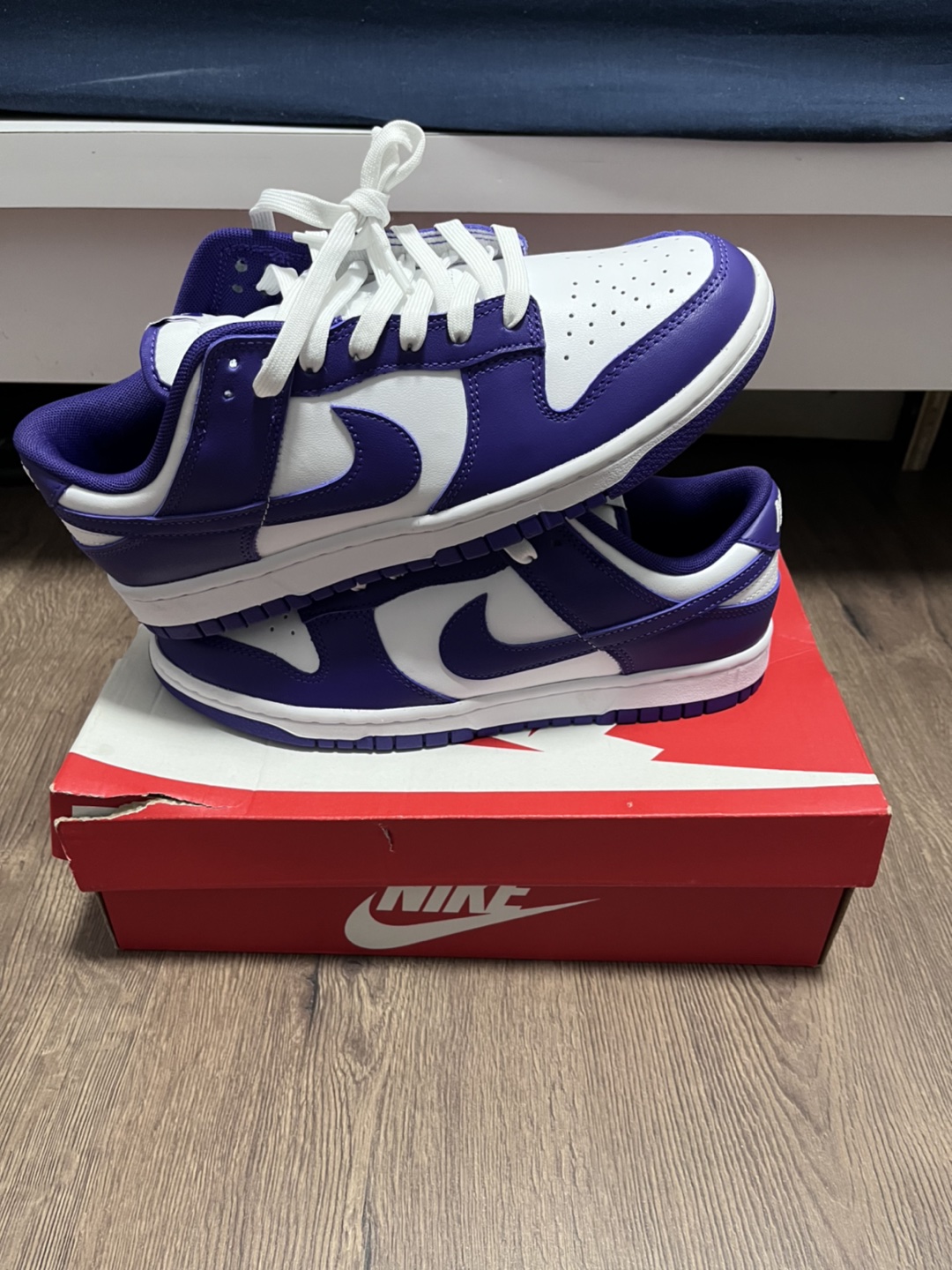 Nike Dunk Low Court Purple size 8.5 - photo 3