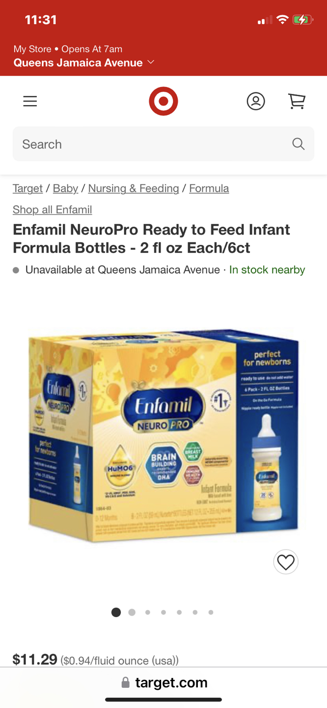 Enfamil. Formula