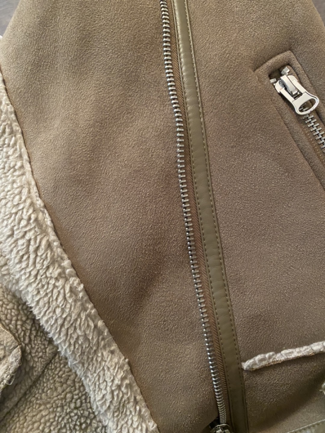 Zara Sherpa Jacket image indicator(3)