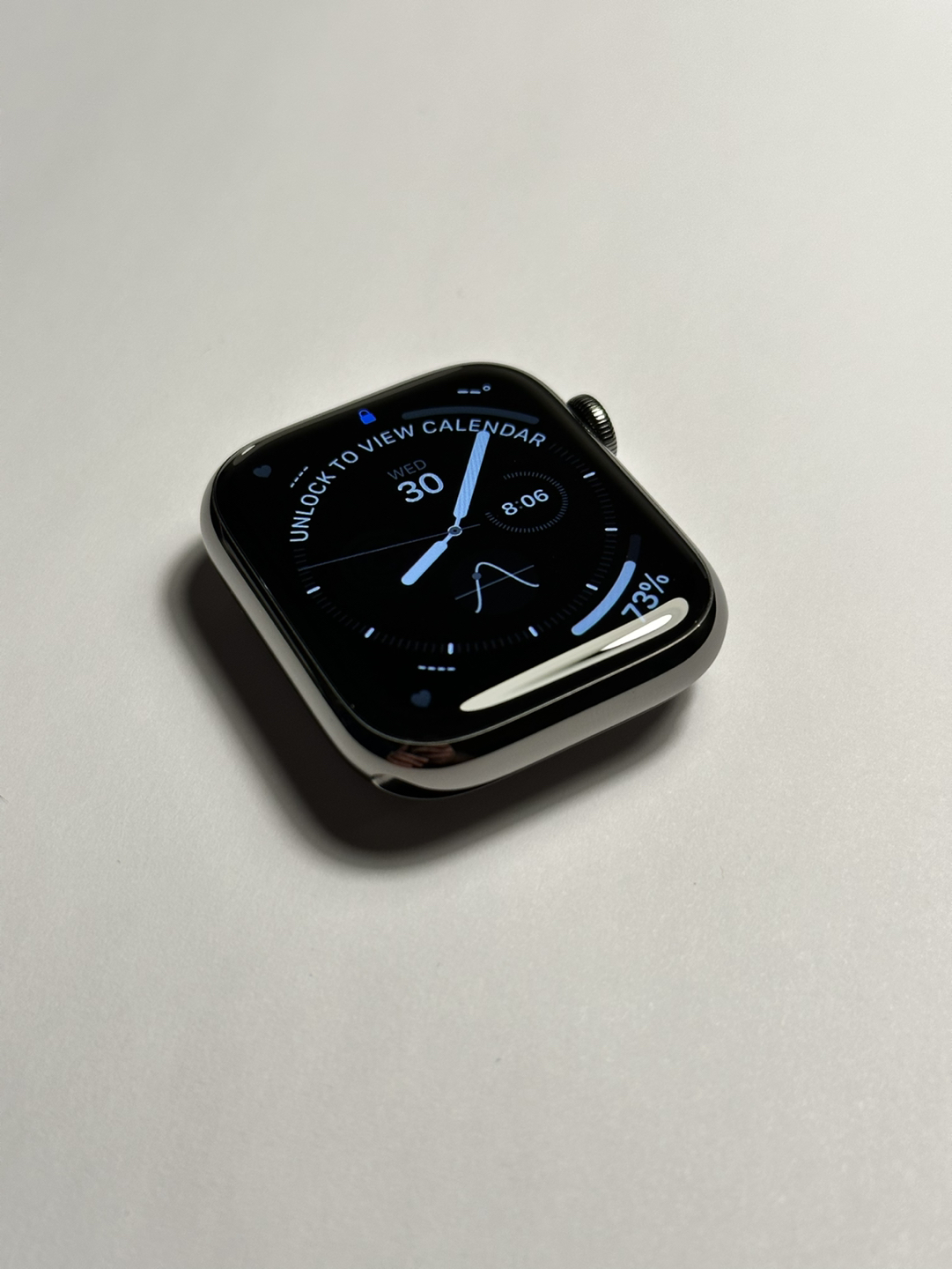 Apple Watch S7 45MM stainless steel Graphite - photo 3