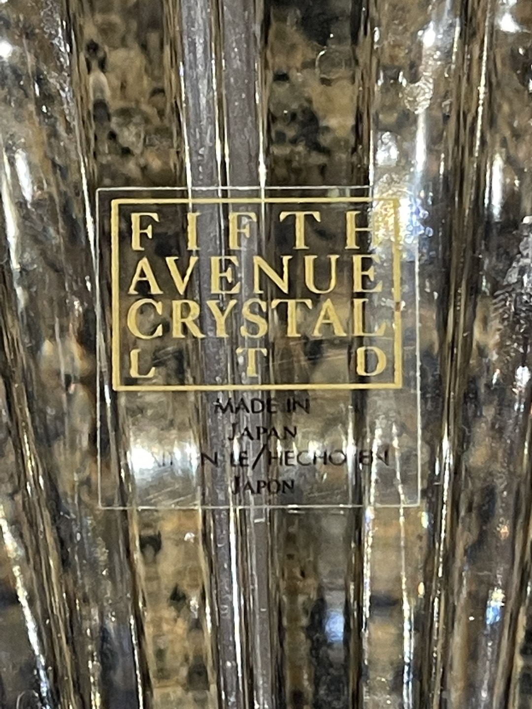 Giftable First Avenue Crystal Decorative Bowl w Ribbed Design image indicator(2)