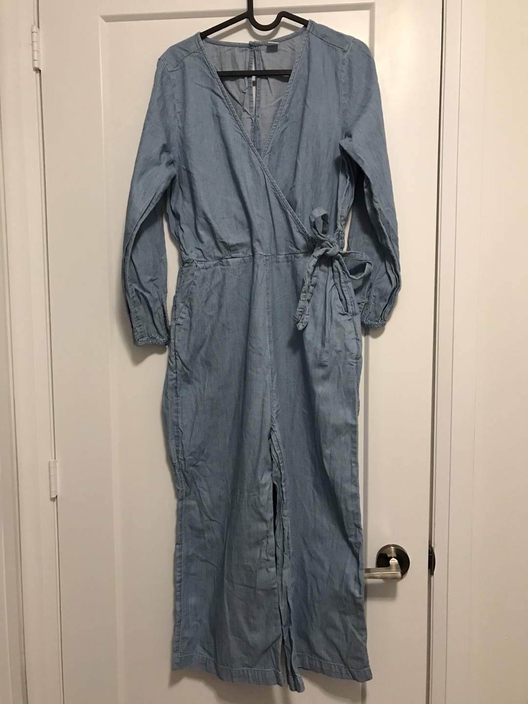 Old navy denim jumpsuit thumbnail