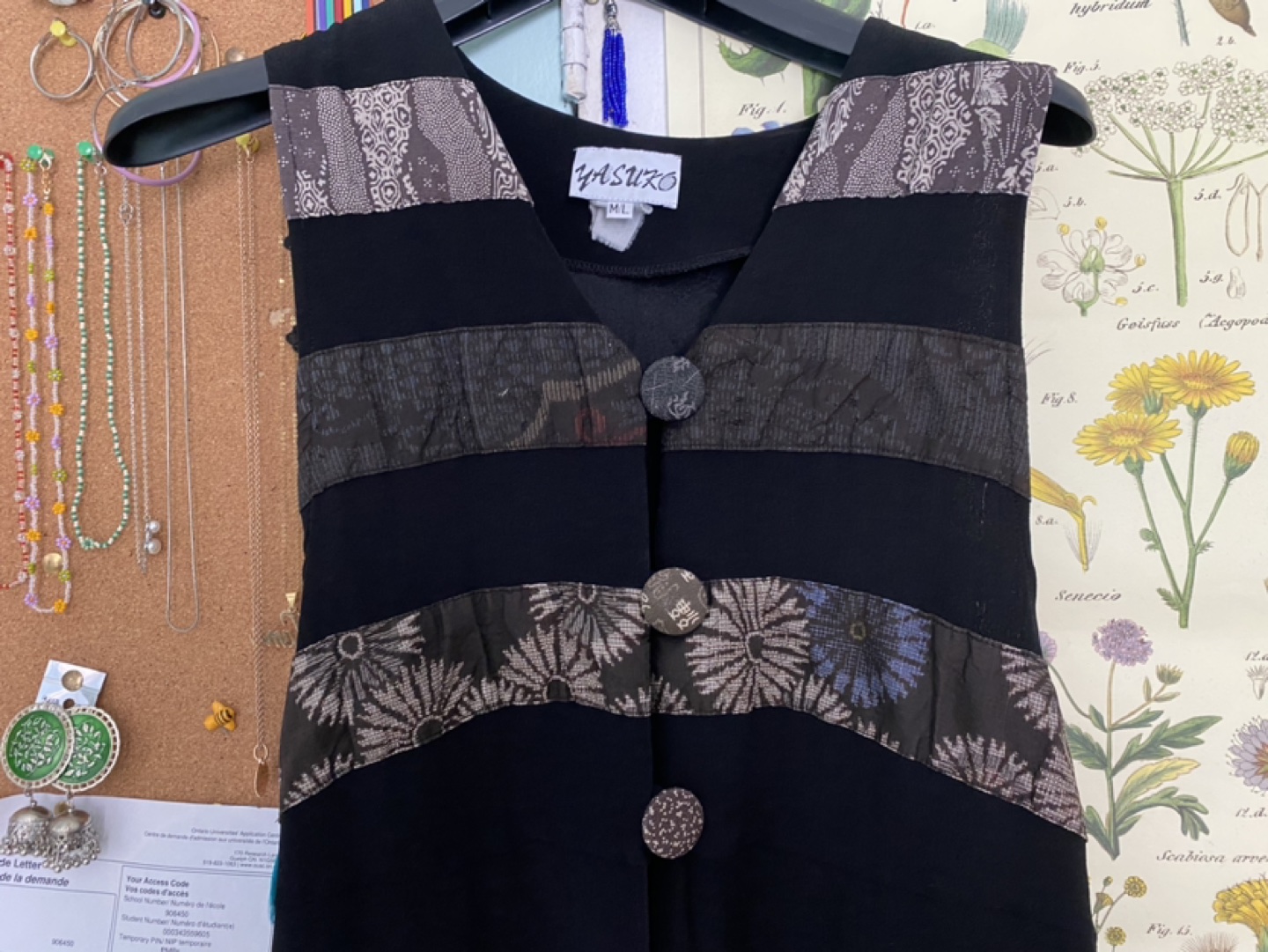 Yasuko Japanese designed vest dress - photo 3