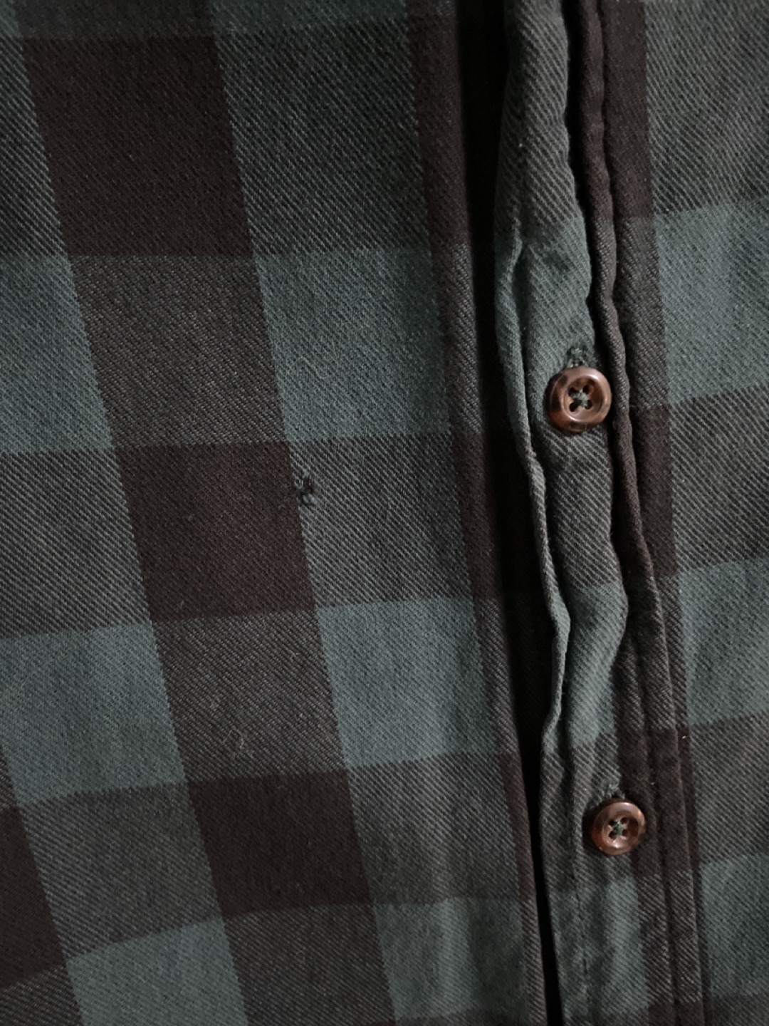 Green Flannel Shirt - Medium image indicator(2)