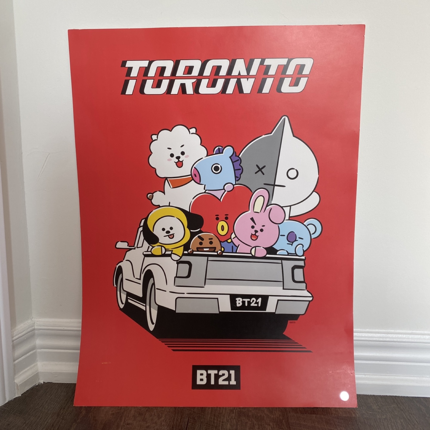 BT21 BTS Toronto Poster thumbnail