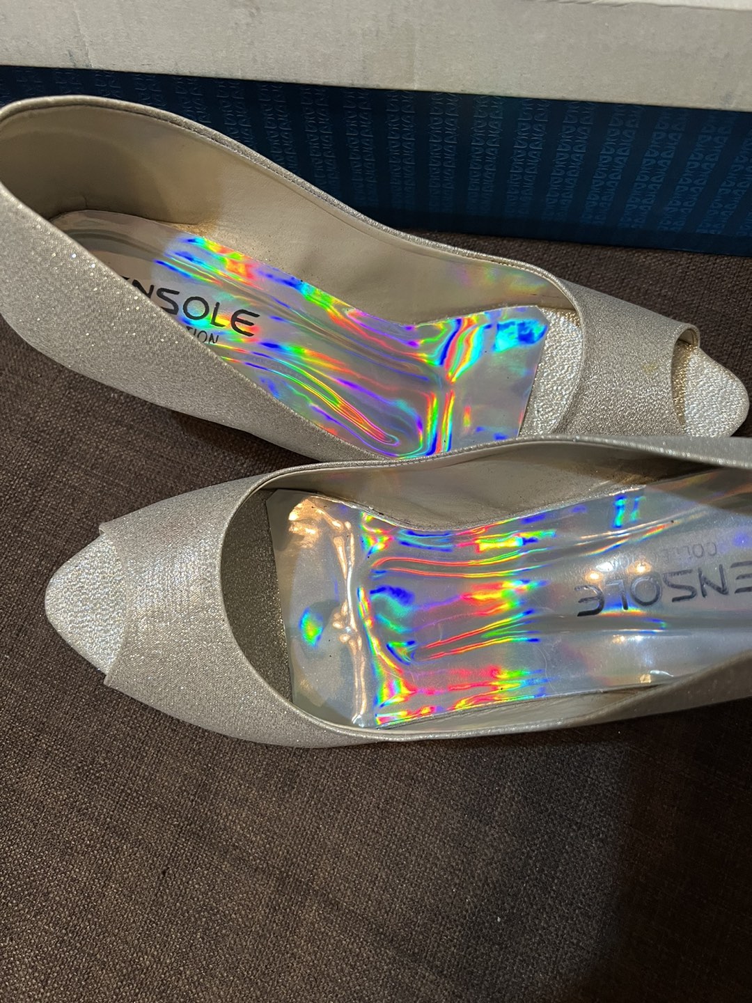 Silver heels for sale - photo 3