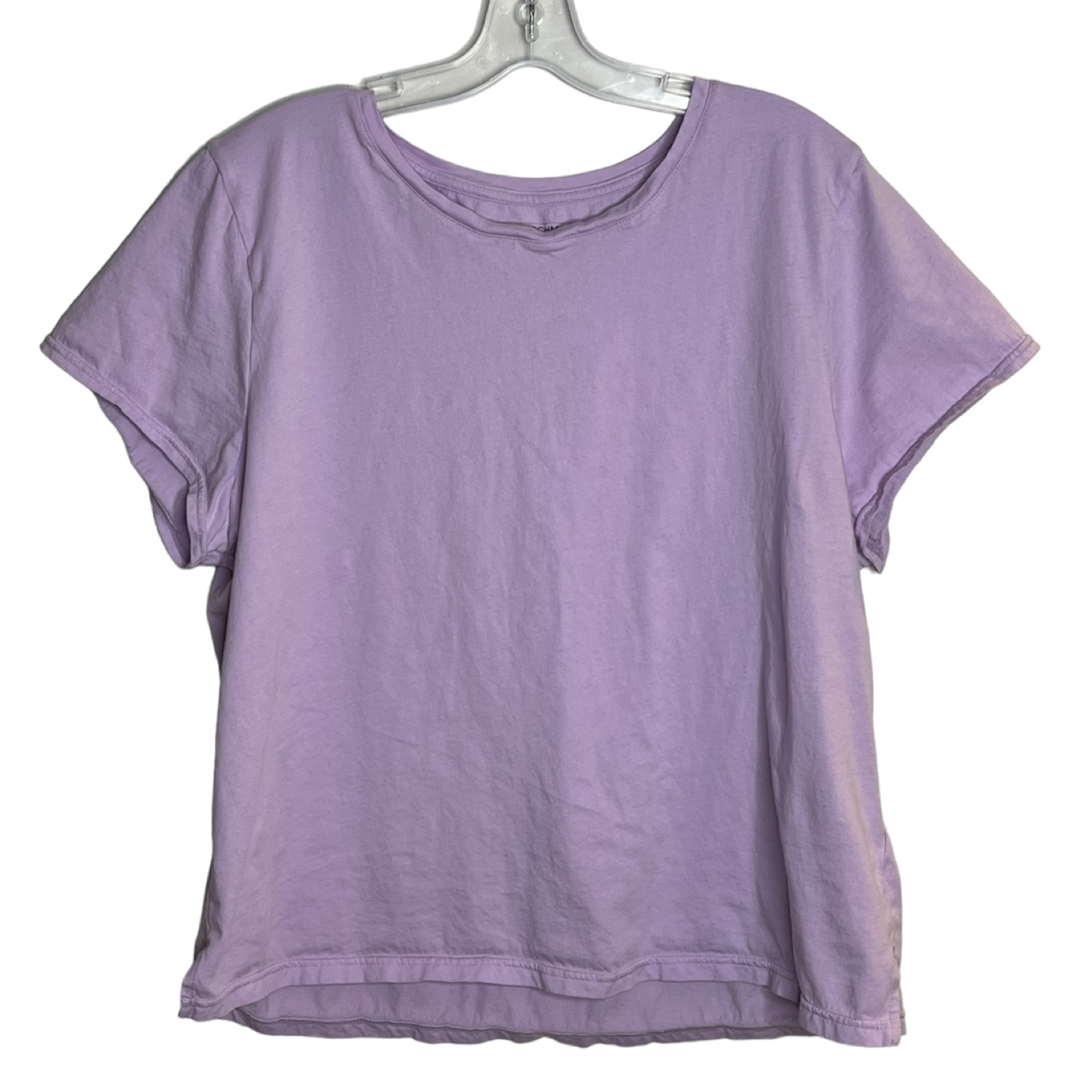 Carole Hochman Lavender Tee Casual Basic 100% Cotton XXL thumbnail