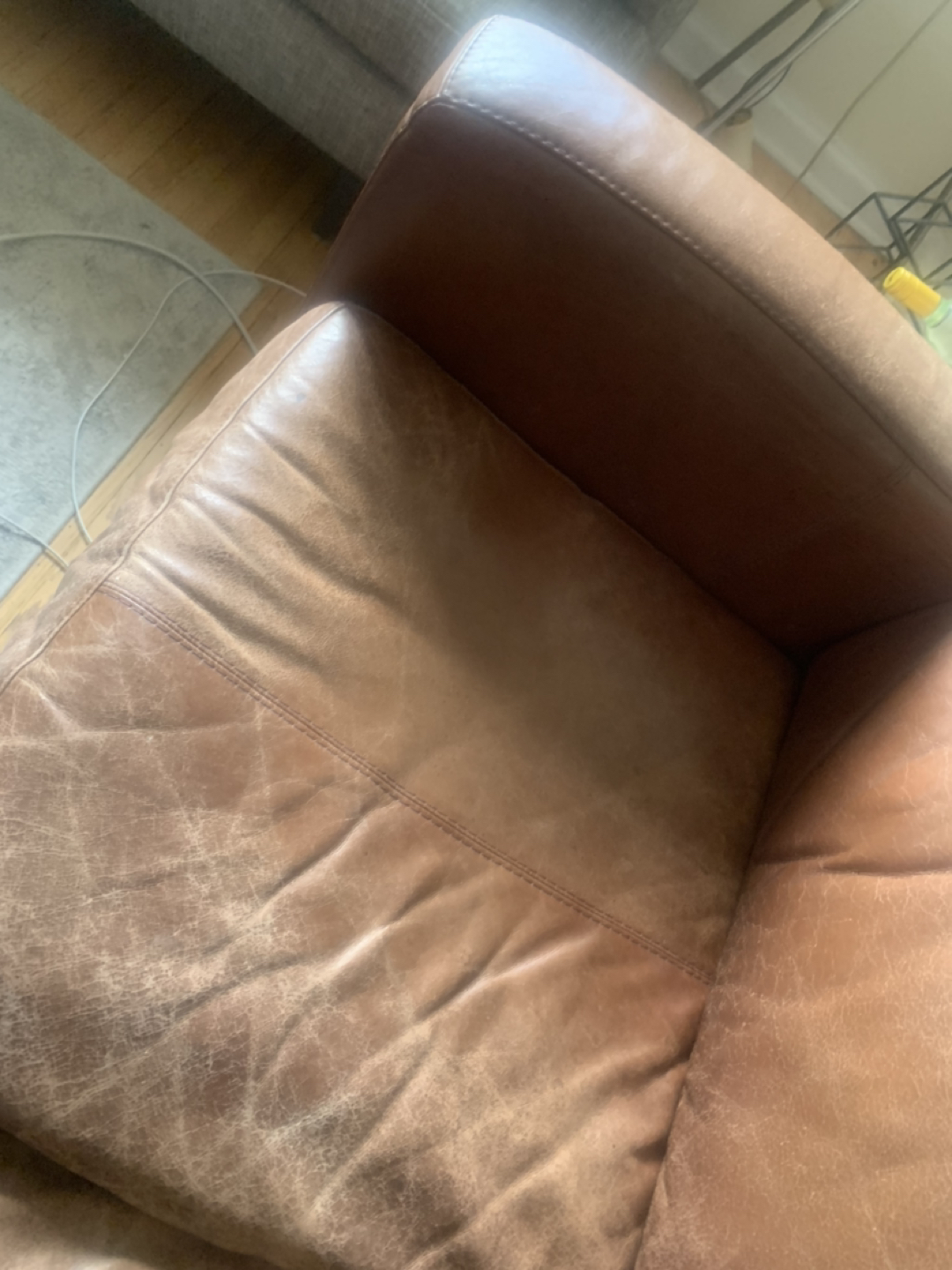 Used Leather sofa (bought from Bay) - photo 3