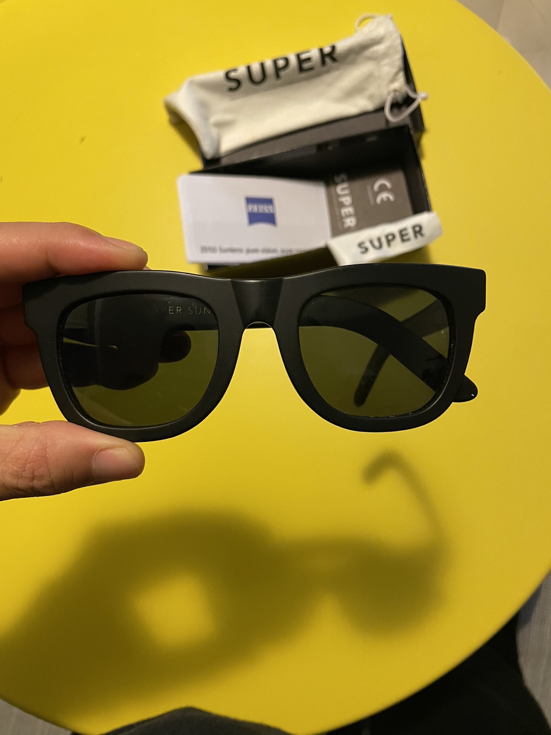 Super Sunglass Matt Black color 520 image indicator(4)