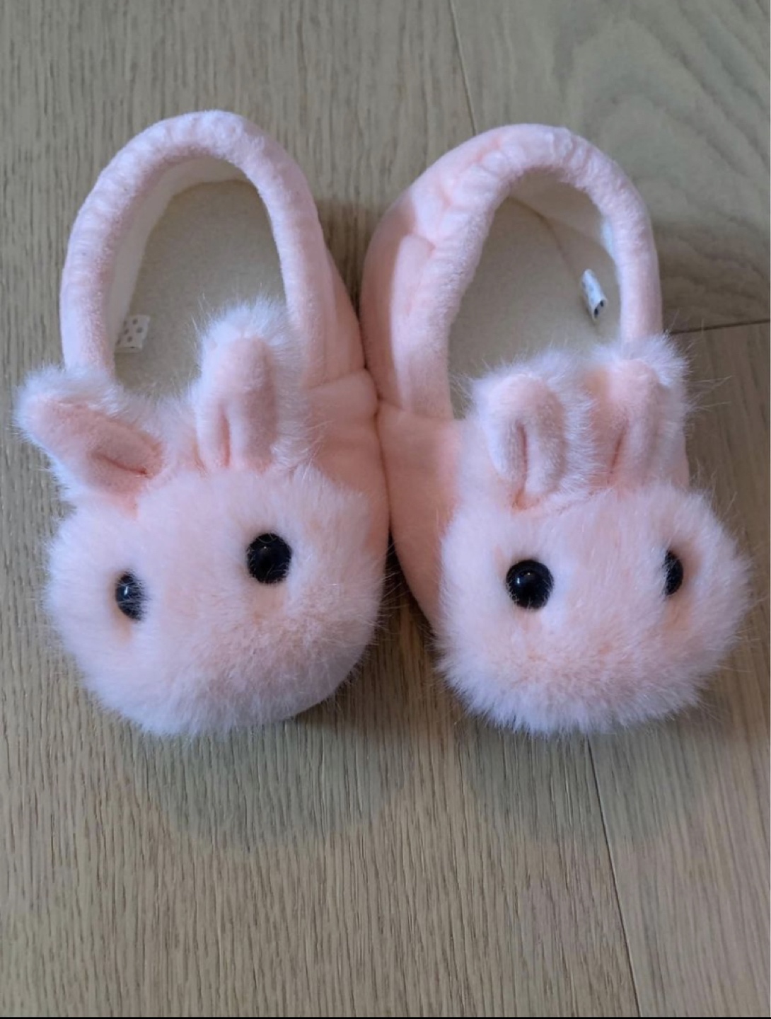 Toddler bunny slippers size 5/6 💝 thumbnail
