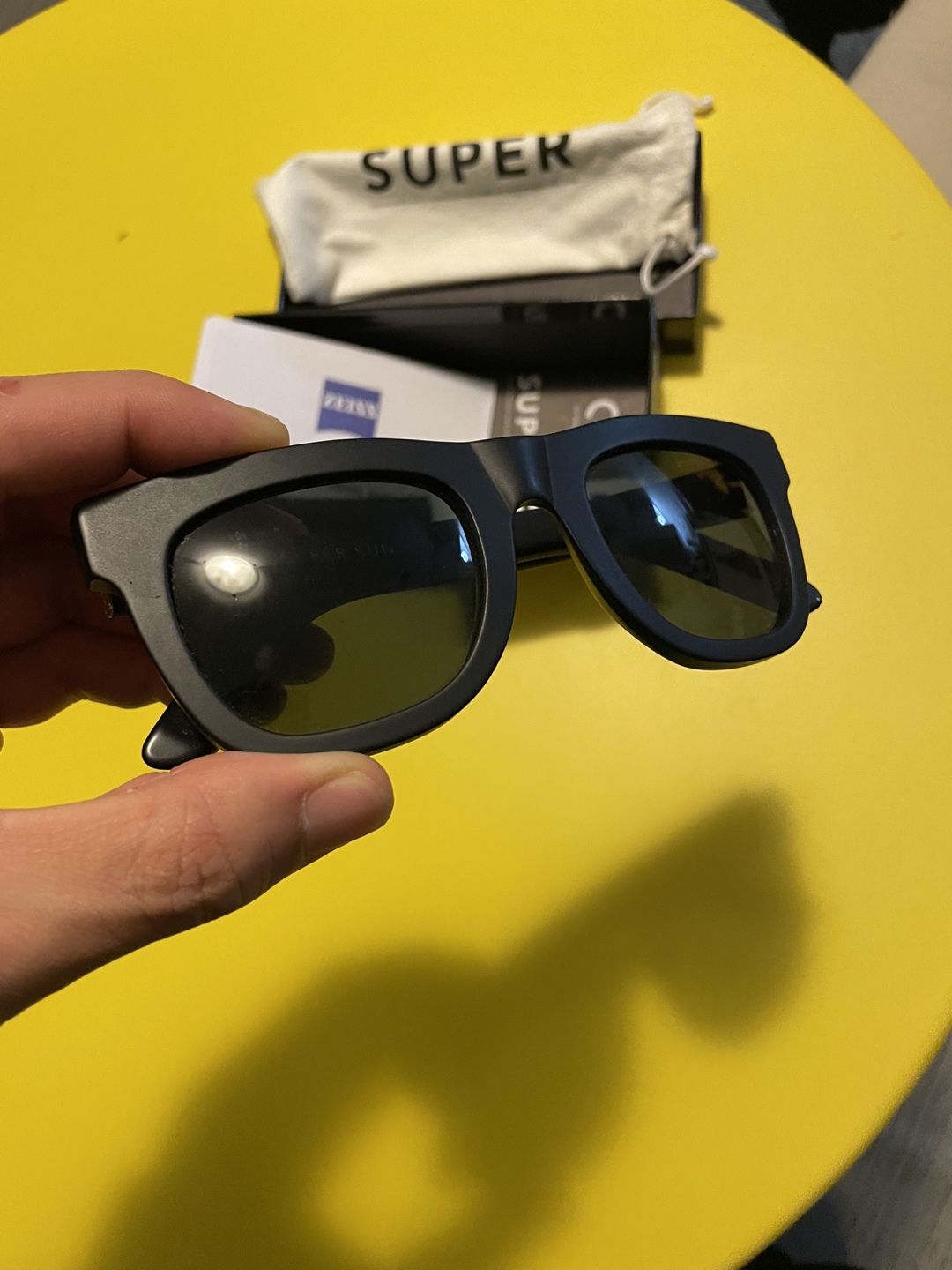 Super Sunglass Matt Black color 520 image indicator(7)