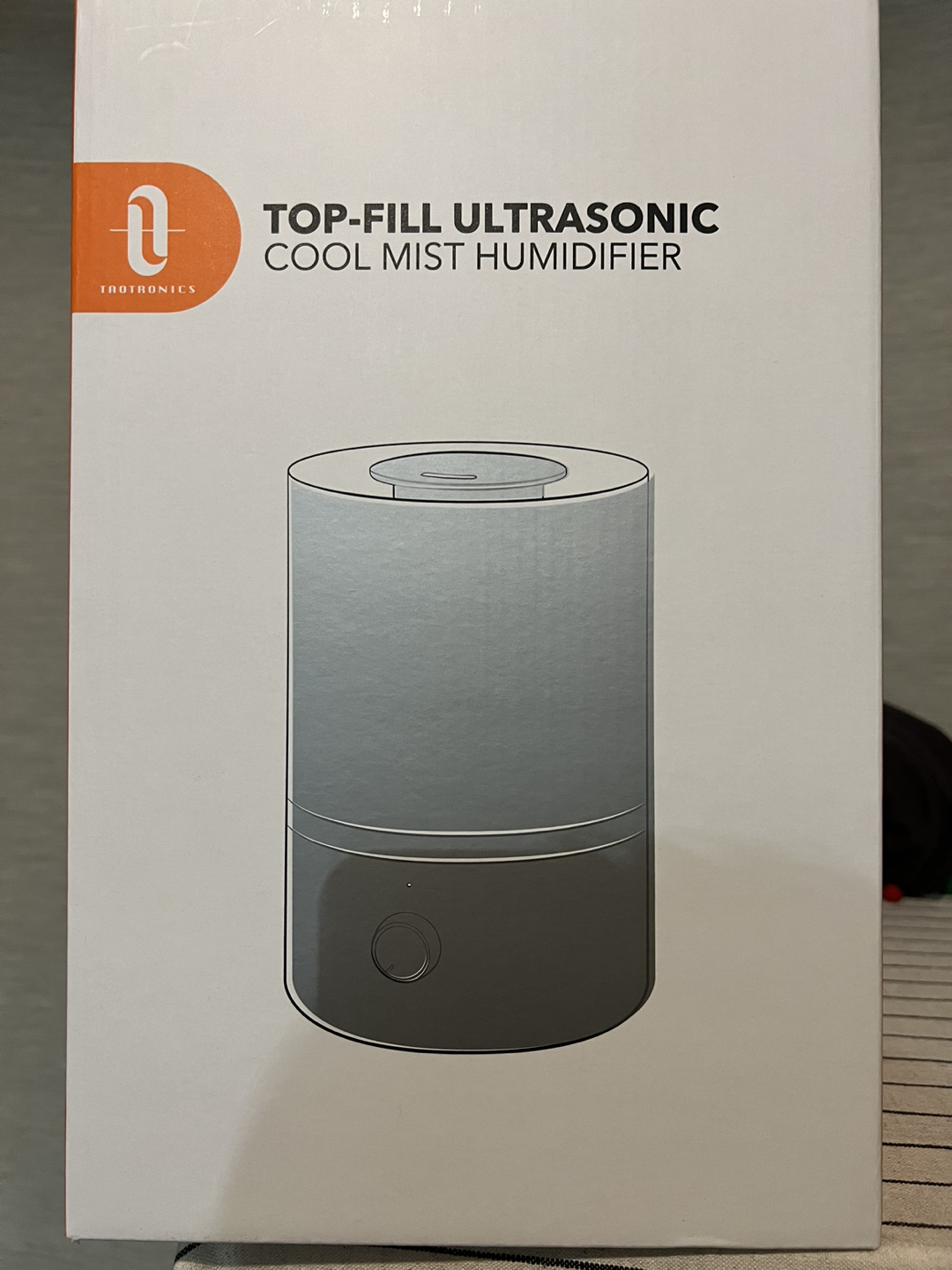 Ultrasonic cool mist humidifier