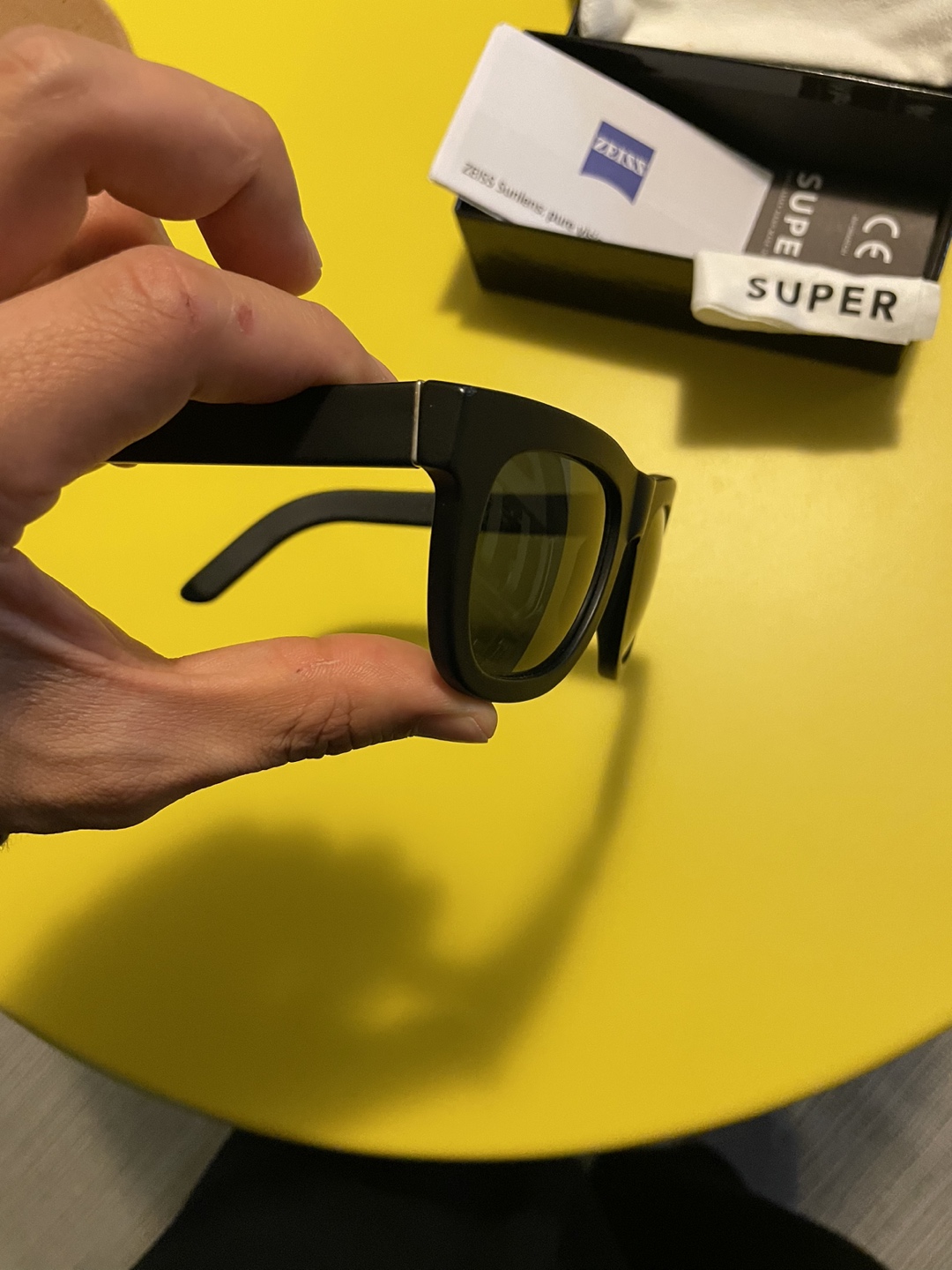 Super Sunglass Matt Black color 520 image indicator(6)
