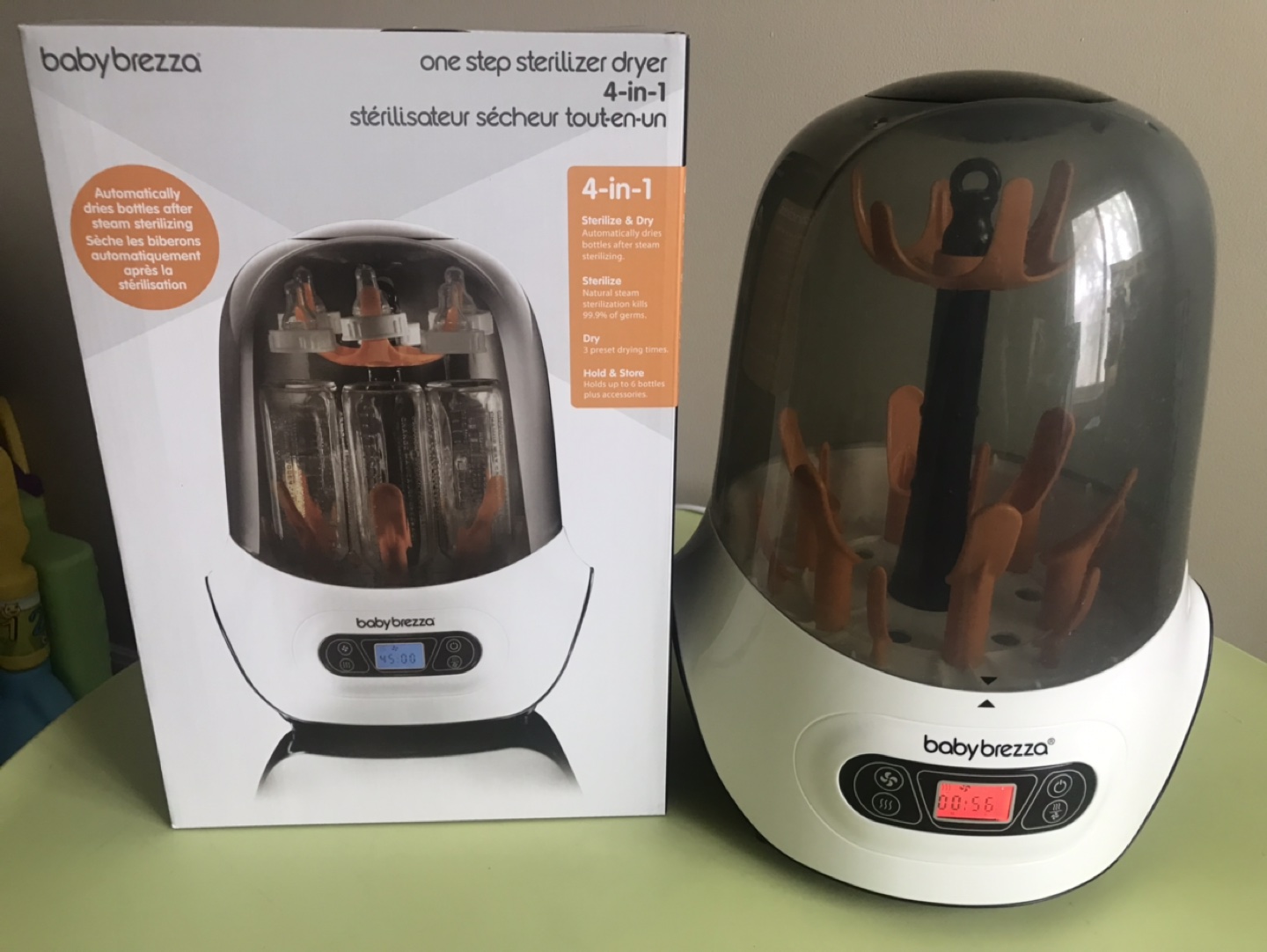 [BabyBrezza] 4-in-1 One Step Sterilizer Dryer image indicator(6)