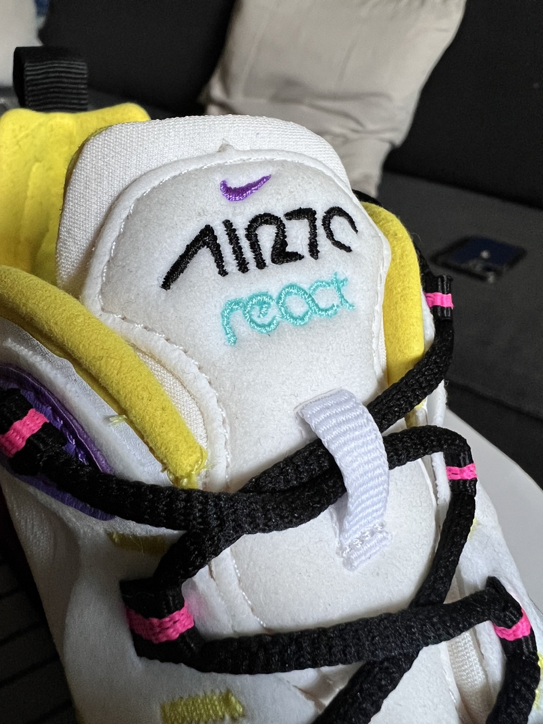 Nike Air Max 270 react (Geometric Art) 7 US W - photo 5