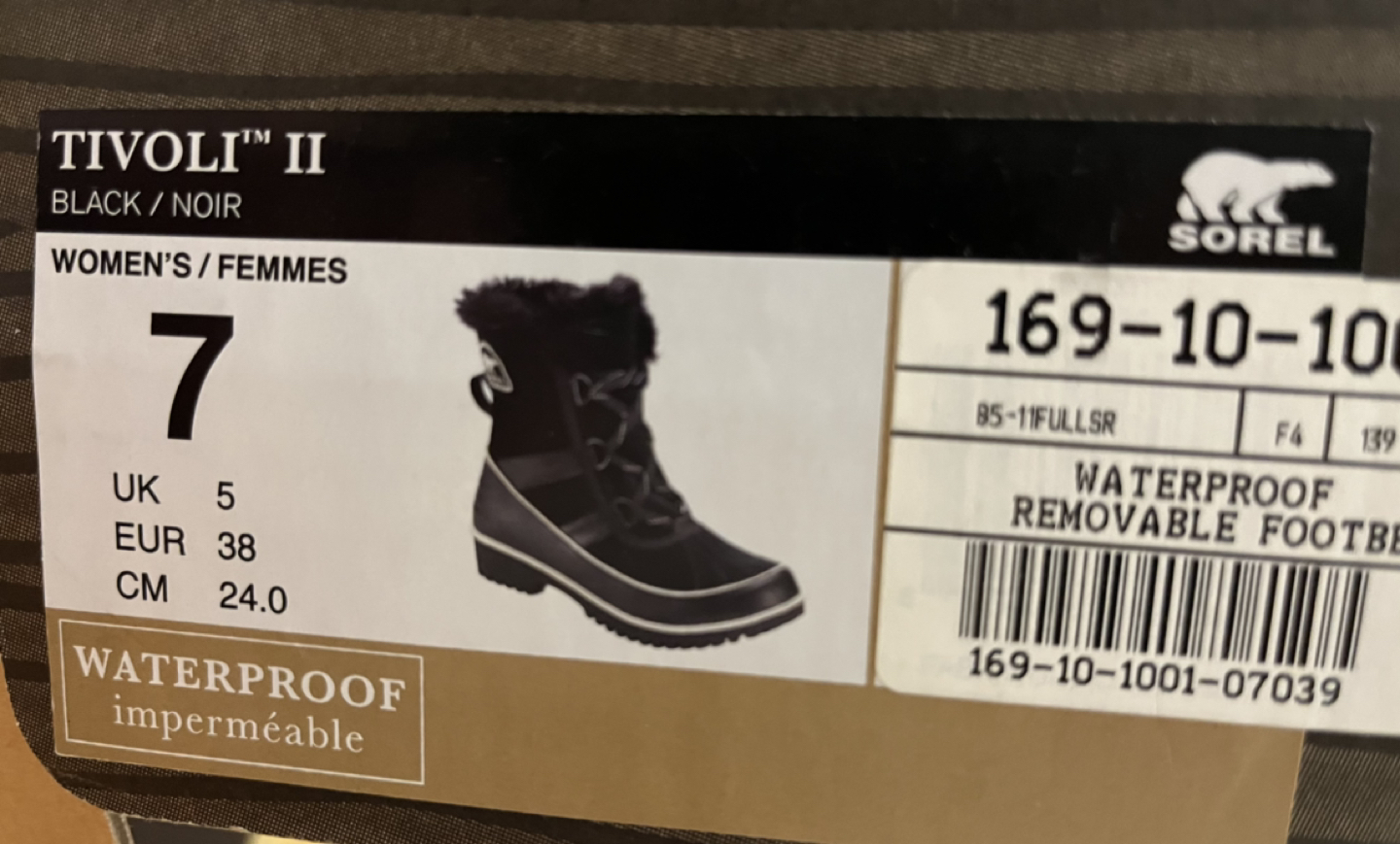 Sorel’s Black Winter boots size 7 - photo 5