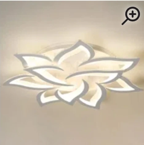 Isabella LED modern flower ceiling lamp. - photo 3