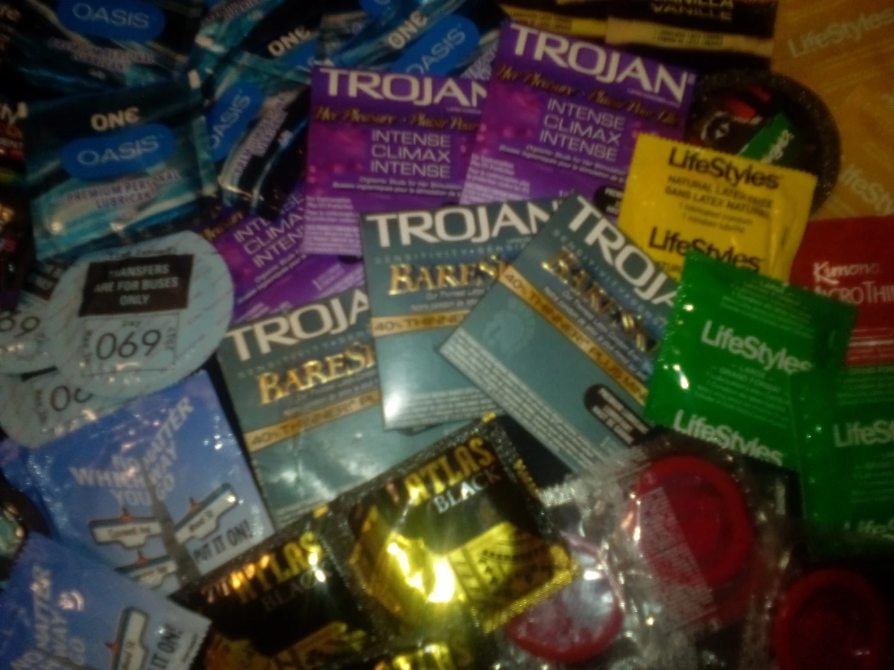 Condoms and Lube #freecycle