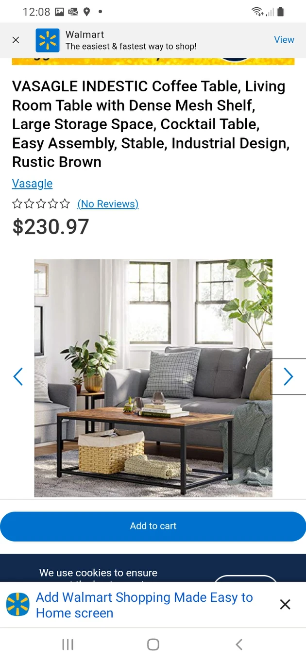 Large Rustic Coffee Table -Chipped Corners - photo 3