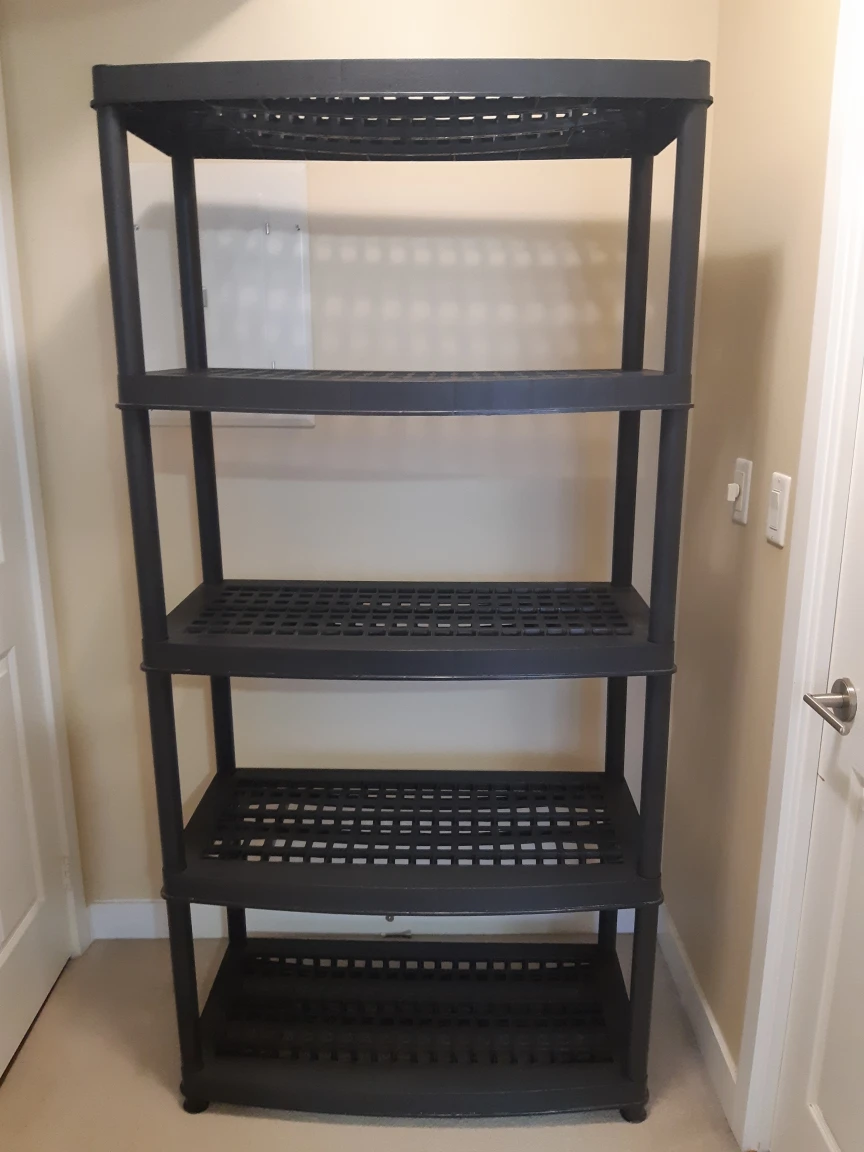 5-shelf storage