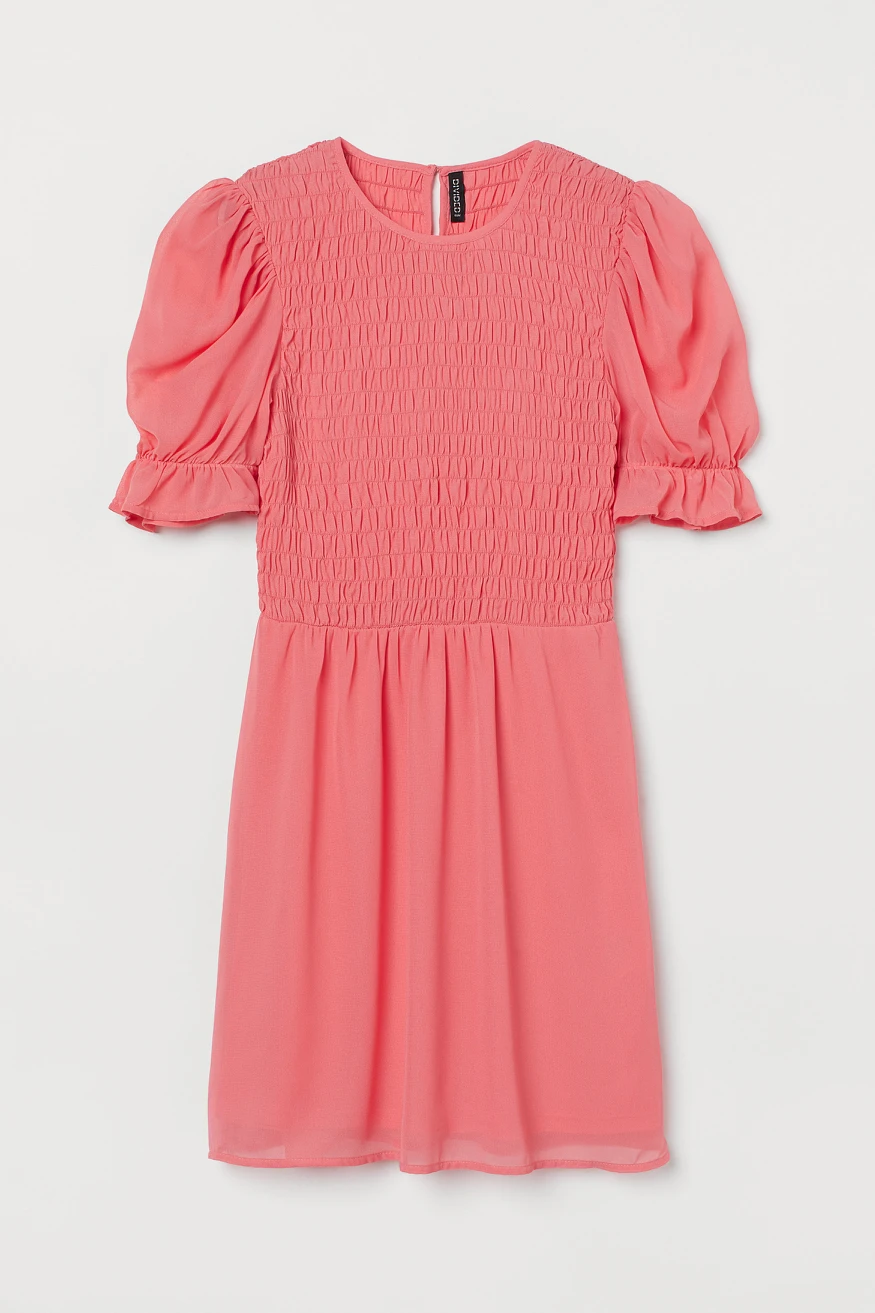 H&M smocked bodice dress never worn tags still on