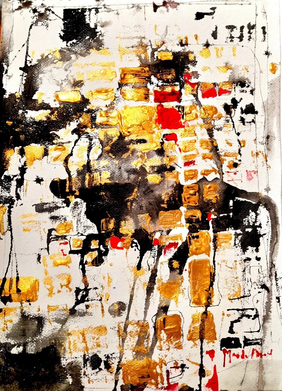 Eunice painting acrylic - photo 4